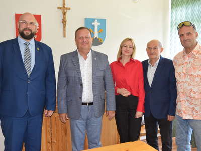 Obraz przedstawiający: Spotkanie burmistrzów Zakopanego i Wysokich Tatr