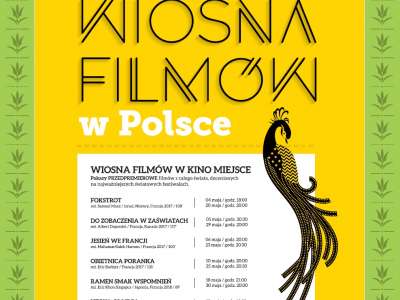 Obraz przedstawiający: Wiosna Filmów w Kino Miejsce