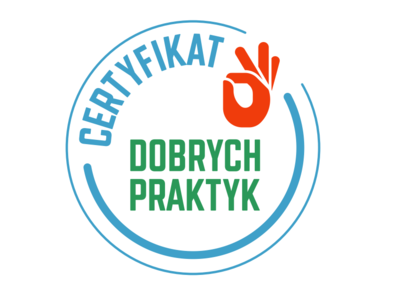 Obraz przedstawiający: Certyfikat Dobrych Praktyk