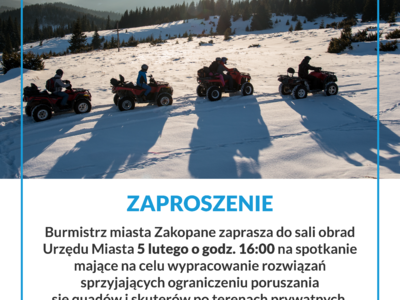 Obraz przedstawiający: Spotkanie dot. rozwiązania problemu quadów i skuterów