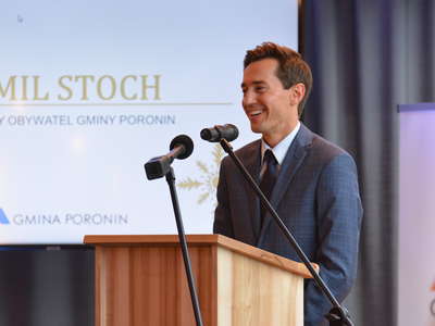 Obraz przedstawiający: Kamil Stoch Honorowym Obywatelem Gminy Poronin