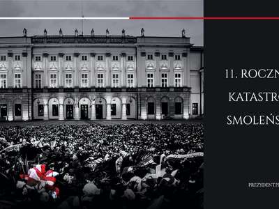 Obraz przedstawiający: 11. rocznica Katastrofy Smoleńskiej