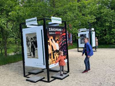 Obraz przedstawiający: Biały Miś motywem tegorocznego Zakopiańskiego Festiwalu Literackiego