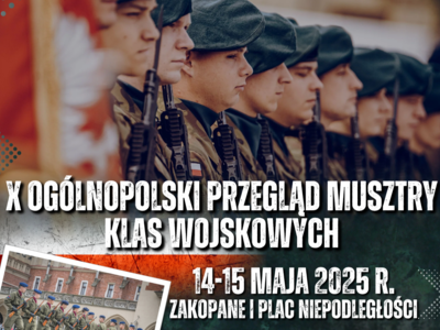 Obraz przedstawiający: 10. Ogólnopolski Przegląd Musztry Klas Wojskowych