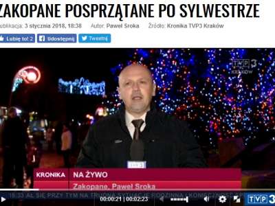 Obraz przedstawiający: Zakopane po Sylwestrze