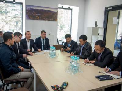 Obraz przedstawiający: Delegacja z Chin w Zakopanem