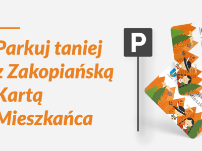 Obraz przedstawiający: Parkuj taniej z Zakopiańską Kartą Mieszkańca!