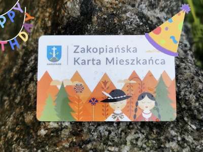 Obraz przedstawiający: Zakopiańska Karta Mieszkańca obchodzi swoje 1. urodziny!