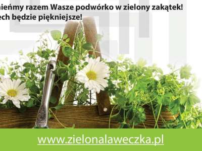 Obraz przedstawiający: Projekt "Zielona ławeczka"