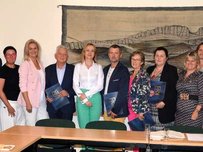 Obraz przedstawiający: Spotkanie z oświatą