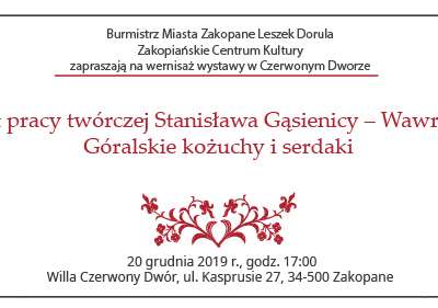 Obraz przedstawiający: Wernisaż w Czerwonym Dworze