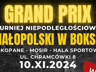Obraz przedstawiający: Turniej Niepodległościowy - Grand Prix Małopolski w Boksie