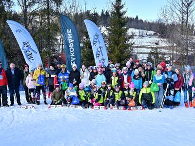 Obraz przedstawiający: I edycja Pucharu Zakopanego Dzieci i Młodzieży w Narciarstwie Alpejskim