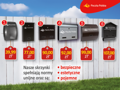 Obraz przedstawiający: Poczta prosi - zamontuj skrzynkę pocztową