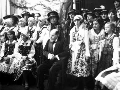 Obraz przedstawiający: Kazimierz Przerwa - Tetmajer. Piewca piękna Tatr.