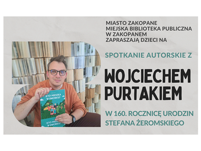 Obraz przedstawiający: 160 urodziny Żeromskiego - spotkanie dla dzieci