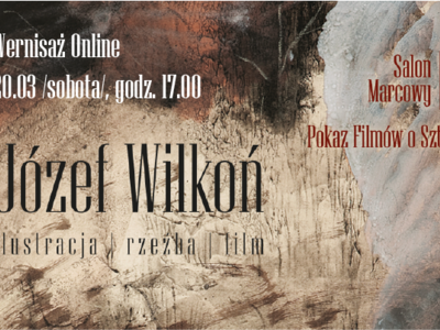 Obraz przedstawiający: Zaproszenie na wernisaż wystawy Salon Marcowy 2021 i Pokaz Filmów...