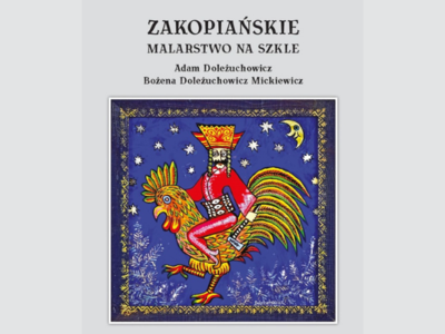 Obraz przedstawiający: Zaproszenie na promocję albumu Zakopiańskie malarstwo na szkle