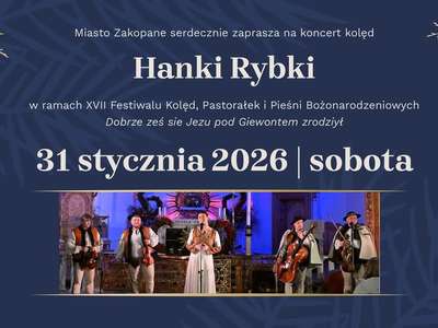 Obraz przedstawiający: Kolędowanie z Hanką Rybką