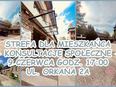 Obraz przedstawiający: Strefa dla mieszkańca w budynku Sokolni - konsultacje społeczne