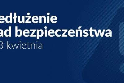 Obraz przedstawiający: Obostrzenia przedłużone do 18 kwietnia