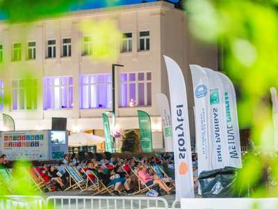 Obraz przedstawiający: Półmetek BNP Paribas Kino Letnie Sopot-Zakopane