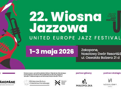 Obraz przedstawiający: 22. Wiosna Jazzowa Zakopane 2026
