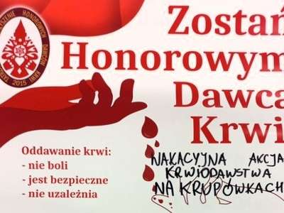 Obraz przedstawiający: Wakacyjna Akcja Krwiodawstwa na Krupówkach