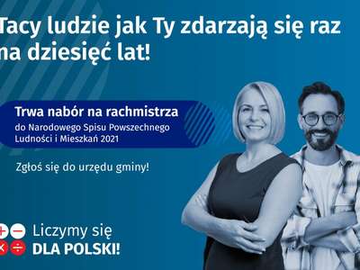 Obraz przedstawiający: Nabór kandydatów na rachmistrza spisowego przedłużony