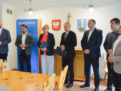 Obraz przedstawiający: Konwent Wójtów i Burmistrzów w Zakopanem
