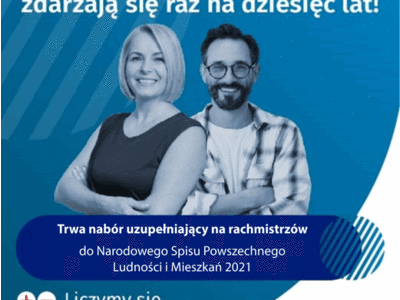 Obraz przedstawiający: Nabór uzupełniający kandydatów na rachmistrzów spisowych