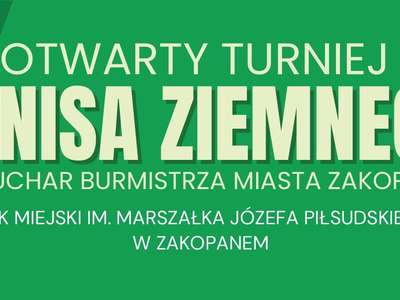 Obraz przedstawiający: Otwarty Turniej Tenisa Ziemnego o puchar Burmistrza Miasta Zakopane