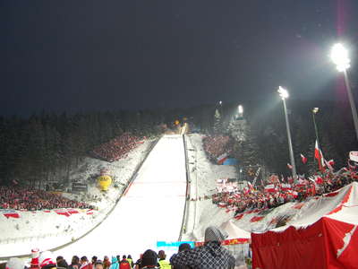 Obraz przedstawiający: Puchar Świata w skokach narciarskich w Zakopanem