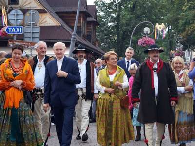Obraz przedstawiający: Górale z całego świata rozpoczęli swoje święto