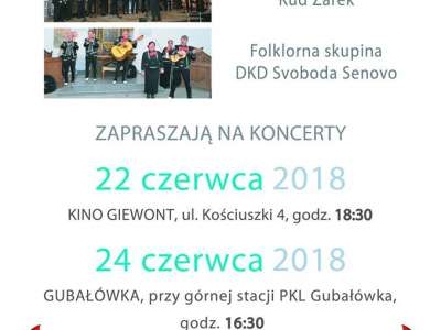 Obraz przedstawiający: Klimki koncertują ze Słoweńcami