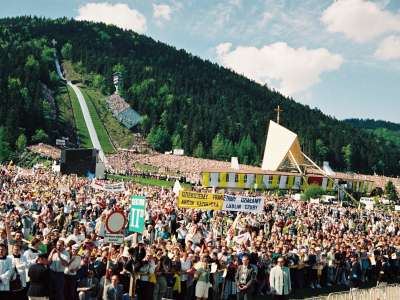 Obraz przedstawiający: Koniec wystawy Jan Paweł II i Zakopane