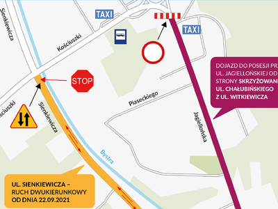 Obraz przedstawiający: Budowa Centrum Komunikacyjnego - zmiana organizacji ruchu w rejonie Dworca