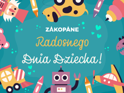 Obraz przedstawiający: Życzenia z okazji Dnia Dziecka!