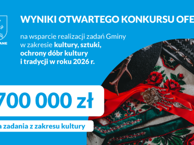 Obraz przedstawiający: Ogłoszenie wyników Otwartego konkursu ofert