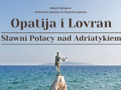 Obraz przedstawiający: Opatija i Lovran. Sławni Polacy nad Adriatykiem