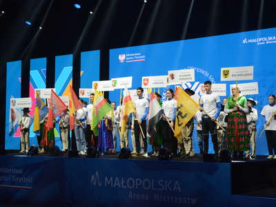 Obraz przedstawiający: Otwarcie XXX Ogólnopolskiej Olimpiady Młodzieży w Sportach Zimowych