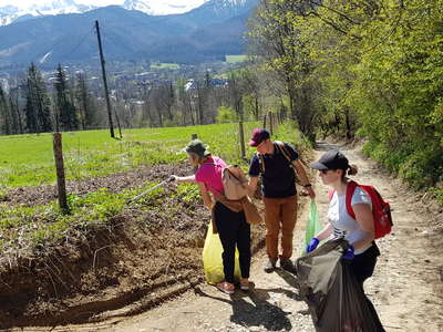 Obraz przedstawiający: Zakopane posprzątane