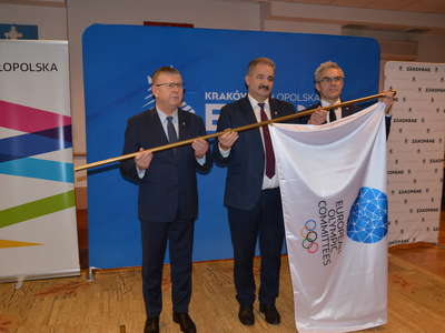 Obraz przedstawiający: Flaga Igrzysk Europejskich jest już w Zakopanem!