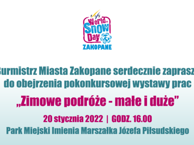 Obraz przedstawiający: Wystawa pokonkursowa Zimowe podróże małe i duże