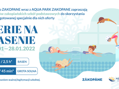 Obraz przedstawiający: Ferie na basenie