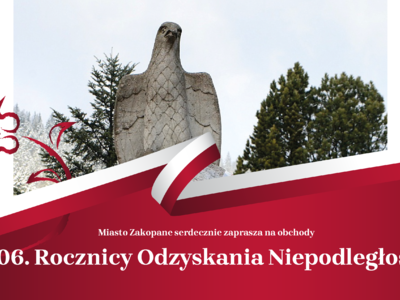 Obraz przedstawiający: Obchody 106. Rocznicy Odzyskania Niepodległości