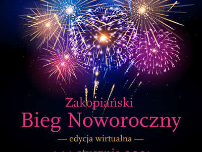 Obraz przedstawiający: Zakopiański Bieg Noworoczny - edycja wirtualna