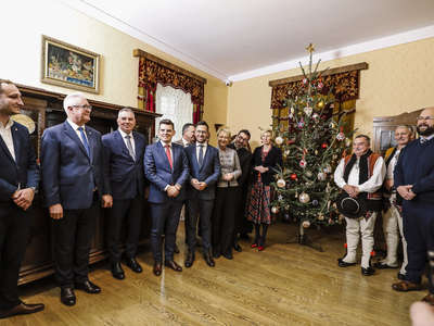 Obraz przedstawiający: Choinka spod Tatr ponownie w Wadowicach