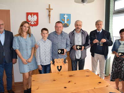 Obraz przedstawiający: Wizyta rodzin powstańców śląskich