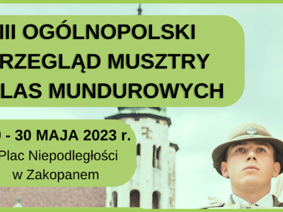 Obraz przedstawiający: VIII Ogólnopolski Przegląd Musztry Klas Mundurowych